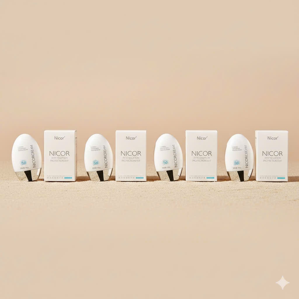 Bán sỉ 4 hộp kem trang điểm chống nắng Nicor chính hãng