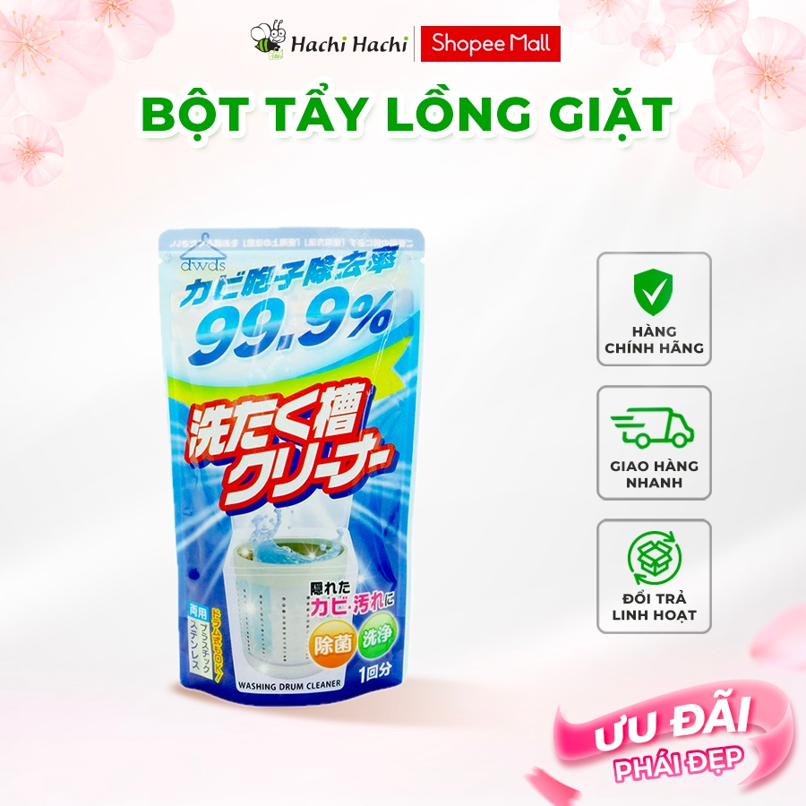Bột làm sạch lồng máy giặt Rocket Soap 120g - Hachi Hachi Japan Shop