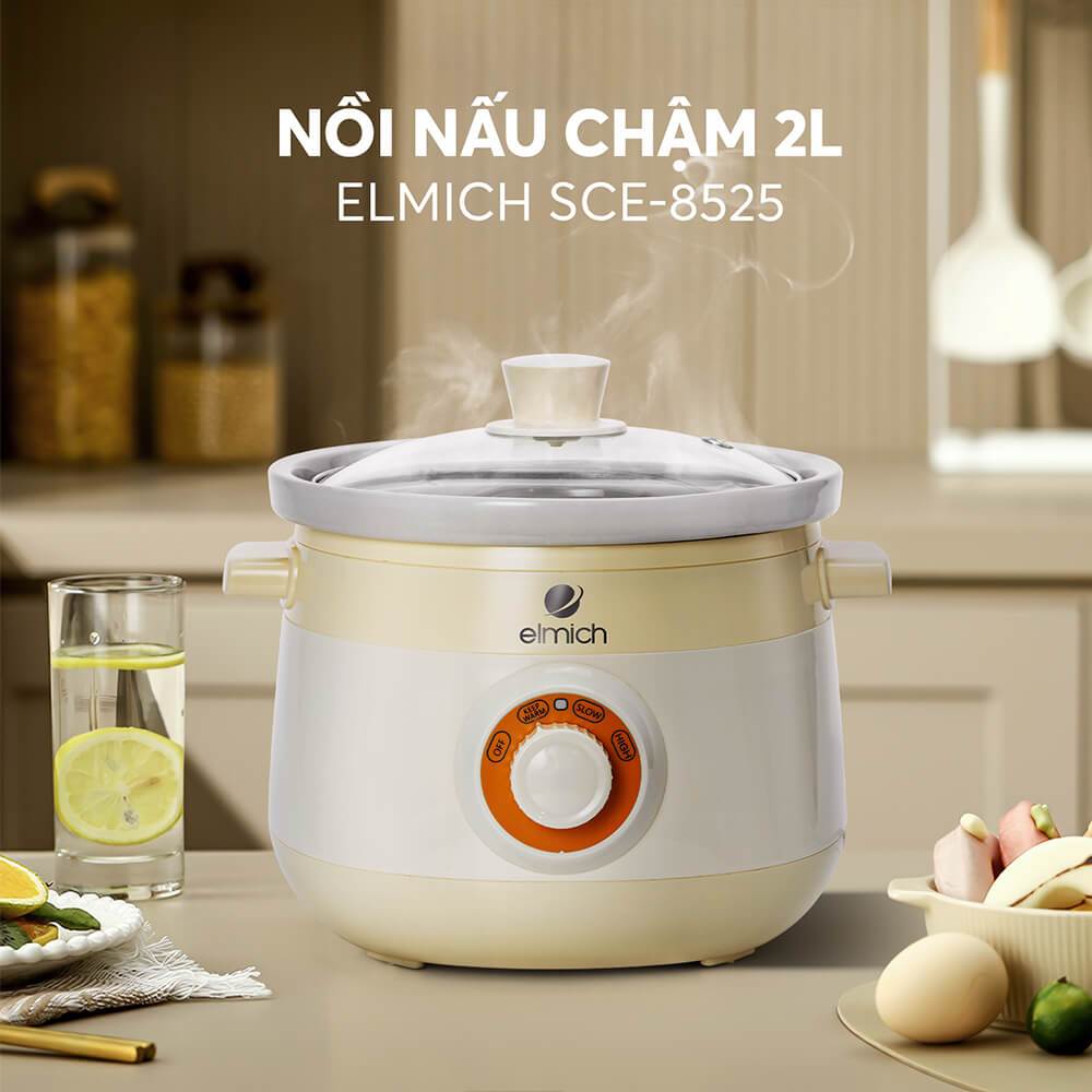 Nồi nấu chậm Elmich SCE-8525 Chính hãng Elmich