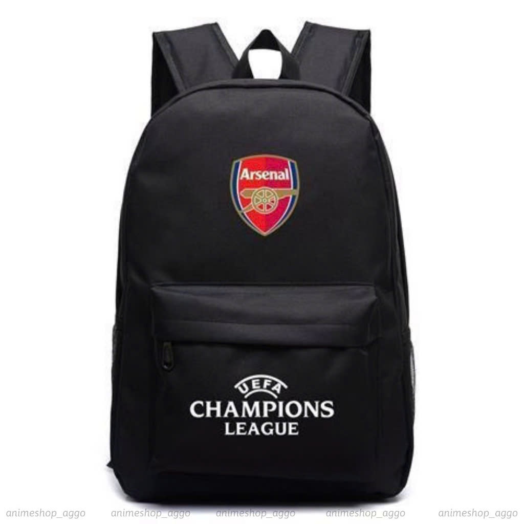 Balo Arsenal , cặp học sinh Arsenal - balo học sinh tiểu học và cấp 2 Champions League Câu lạc bộ Bó