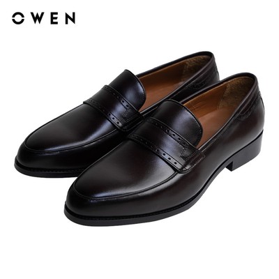 Owen - Giày da Regular Fit GD256185 màu Nâu chất liệu Da bò