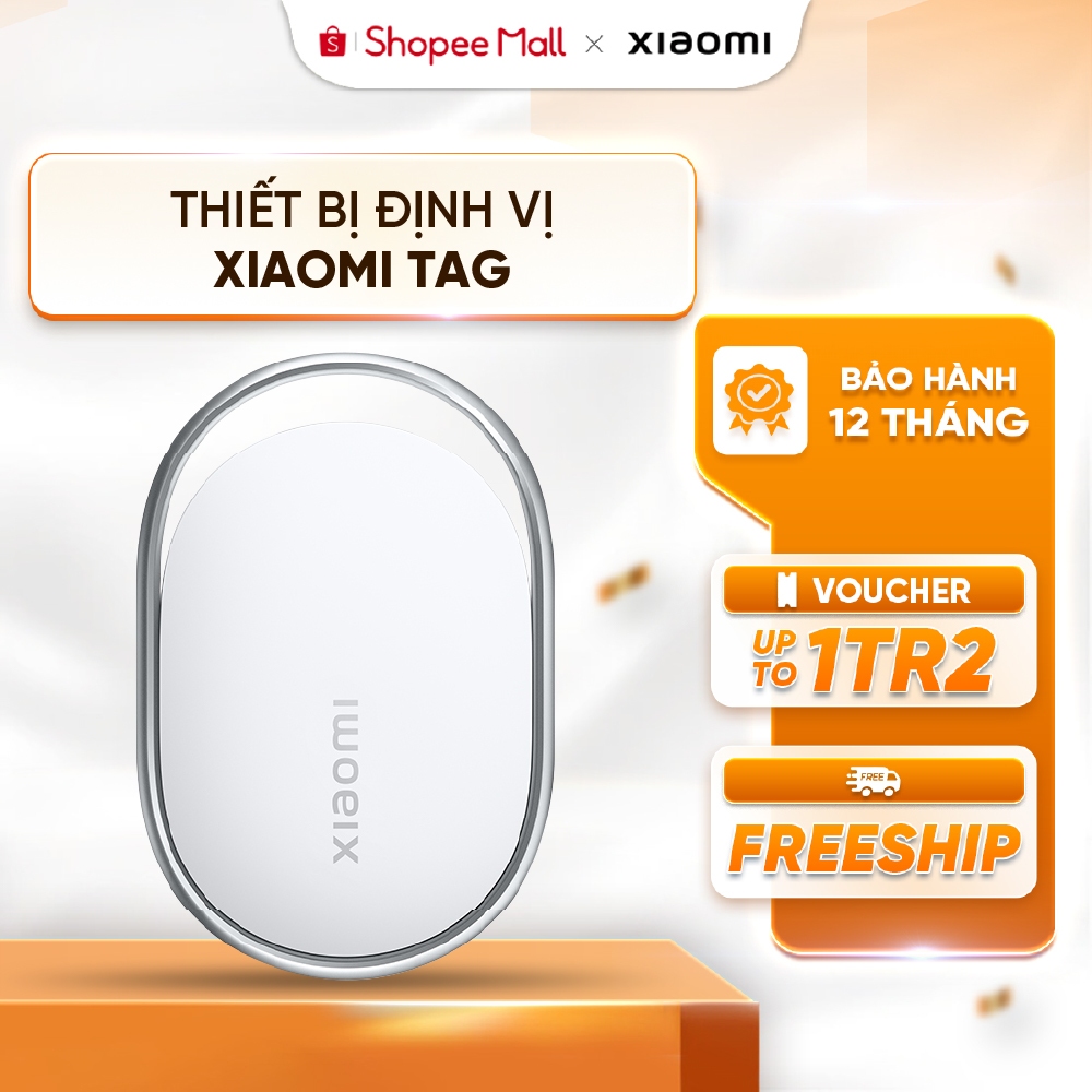Thiết bị định vị Xiaomi Tag - Siêu nhẹ - Chống bụi và nước IP67 - Tìm kiếm vật phẩm từ xa