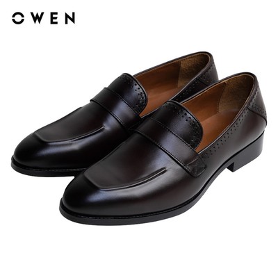 Owen - Giày da Regular Fit GD256188 màu Nâu chất liệu Da bò