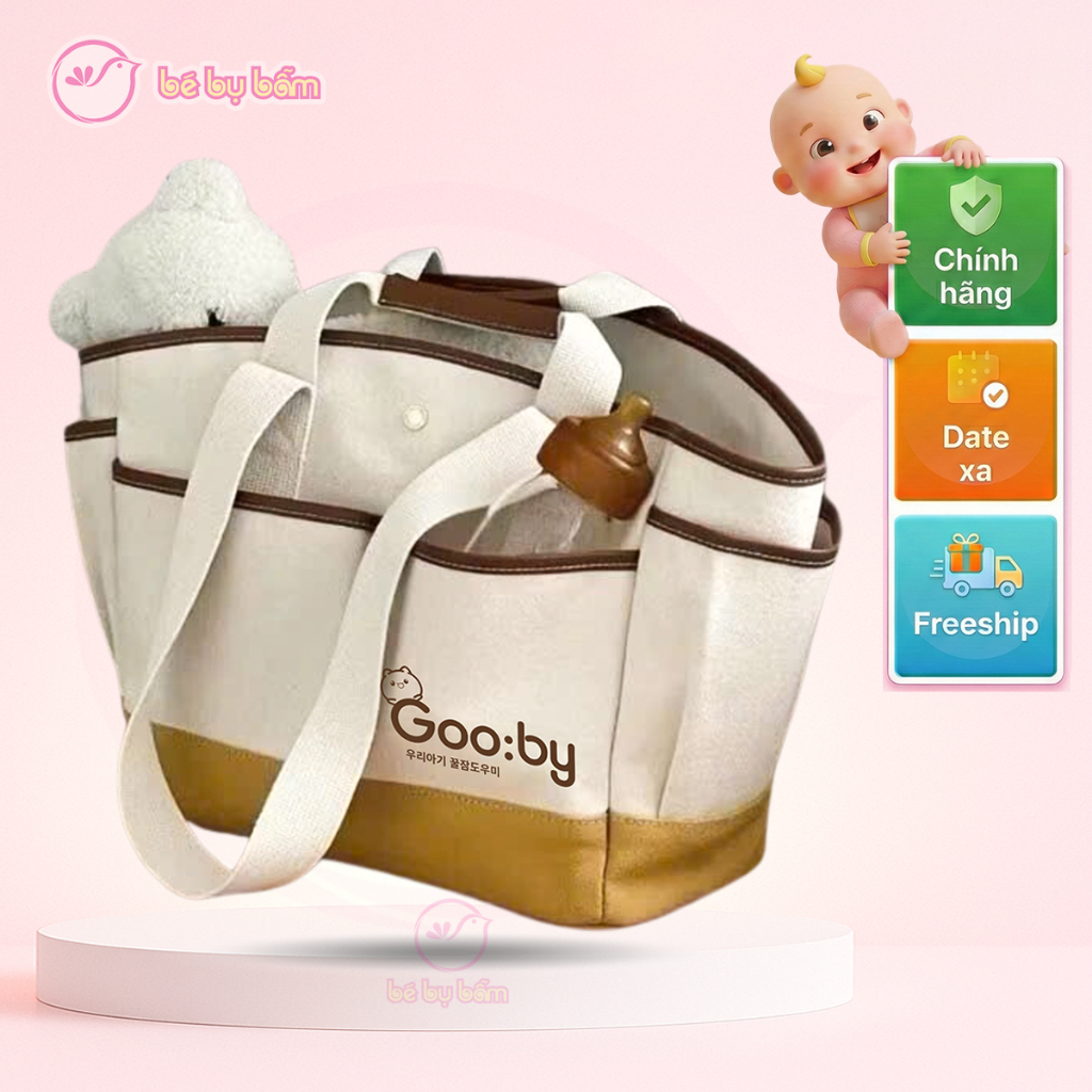 👜 Balo Túi Bỉm Sữa Pame - Quà tặng của nhãn hàng bỉm Gooby chính hãng, tiện dụng, thời trang