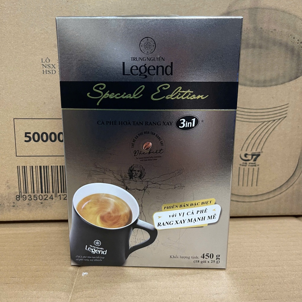 Cà Phê Hòa Tan Trung Nguyên Legend Special Edition - Hộp 9 và Hộp 18 Gói | BigBuy360 - bigbuy360.vn