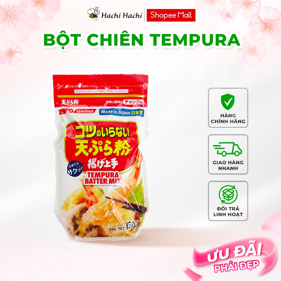 Bột chiên Tempura Nisshin 450g - Hachi Hachi Japan Shop