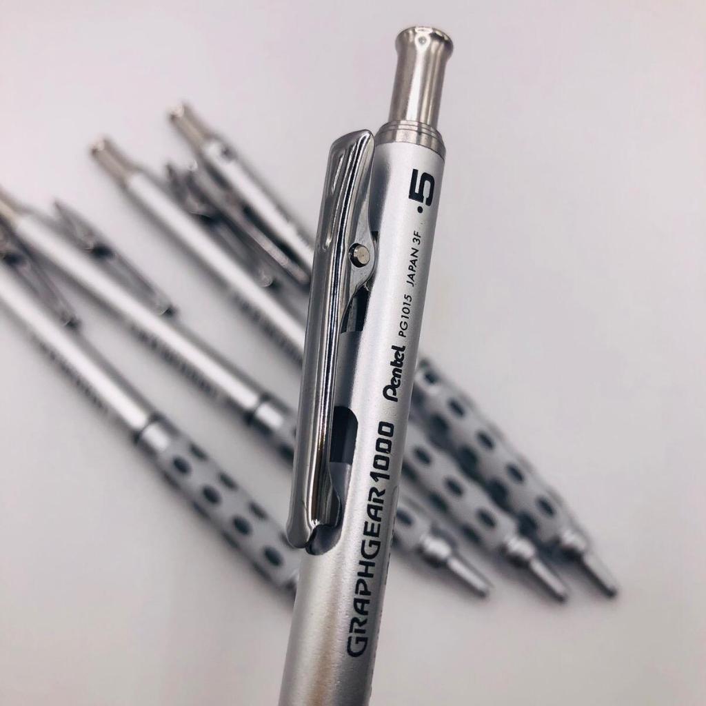 Bút chì kim cơ khí Pentel Graphgear 1000 ngòi 0,5mm chính hãng Nhật Bản
