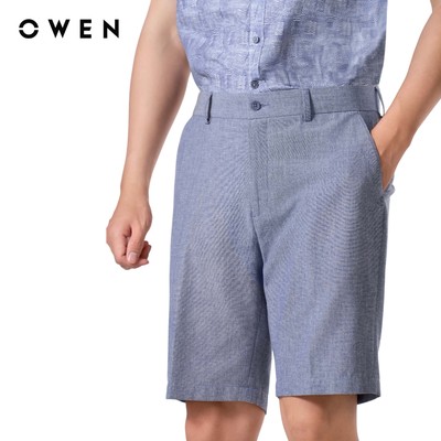 Owen - Quần short Trendy ST252514 màu Xanh tím than chất liệu Rayon spandex