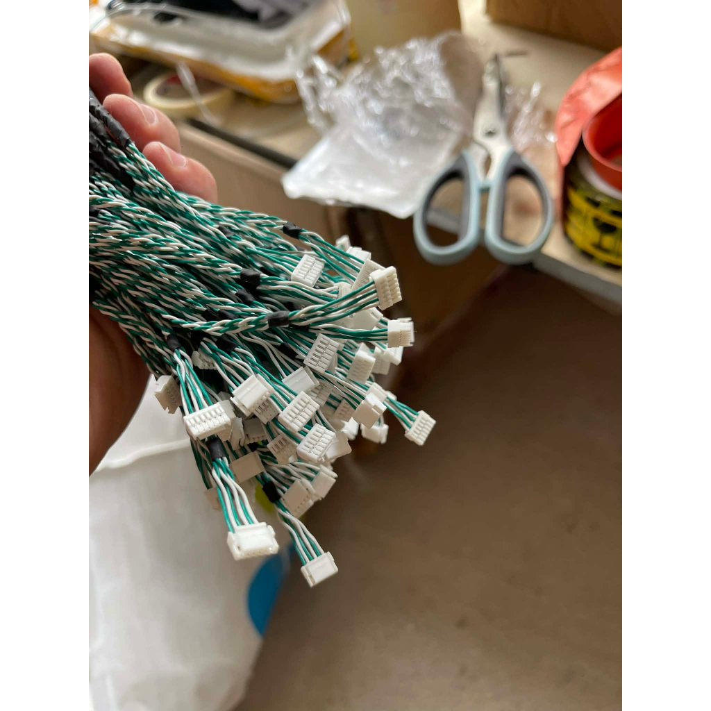 Cáp nguồn 6 chân cho Camera Ezviz C6N H6C Pro TY1 TY2 Viettel HC2 và các loại tương đương