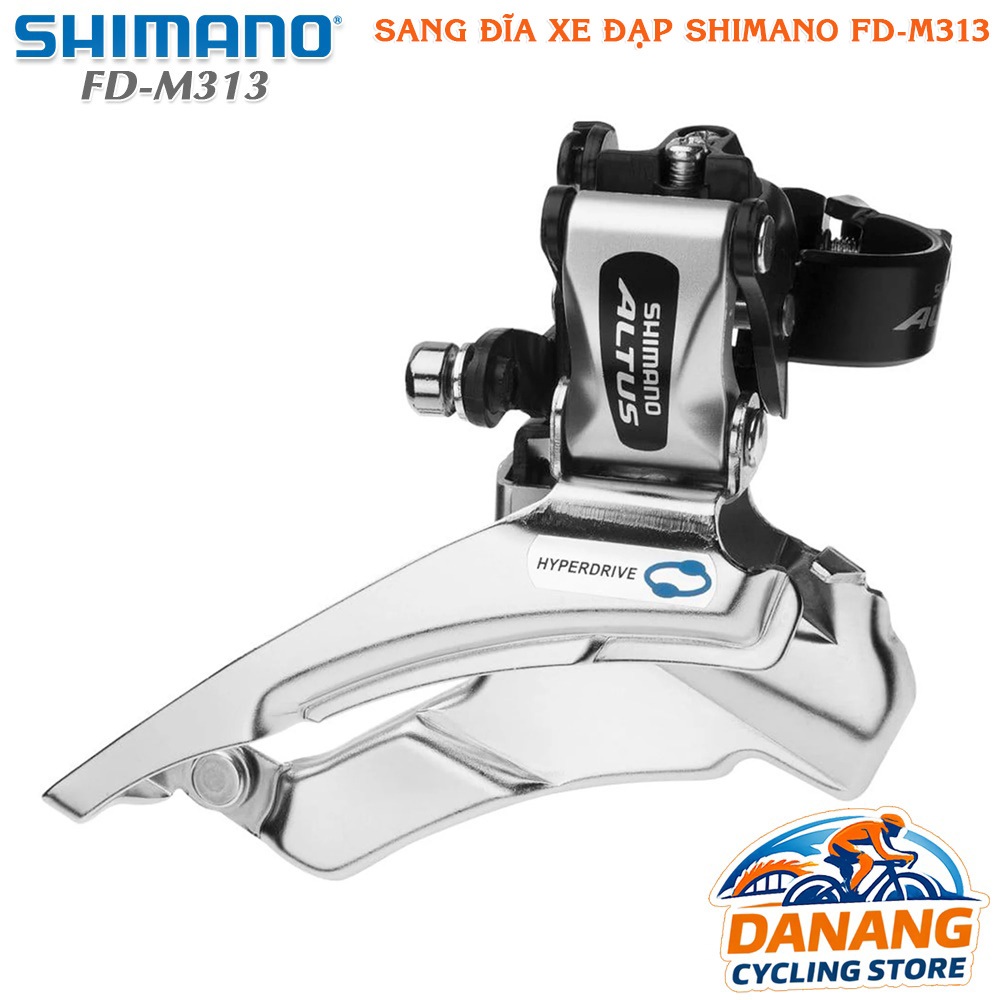 Sang Đĩa Trước Xe Đạp SHIMANO Altus FD M313 – Sang Đề Trước, Chính Hãng