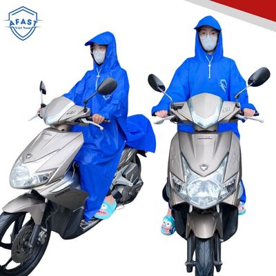Áo mưa chùm đầu chữ T chống nước siêu bền 1m2 vải dù polyester có túi đựng, an toàn