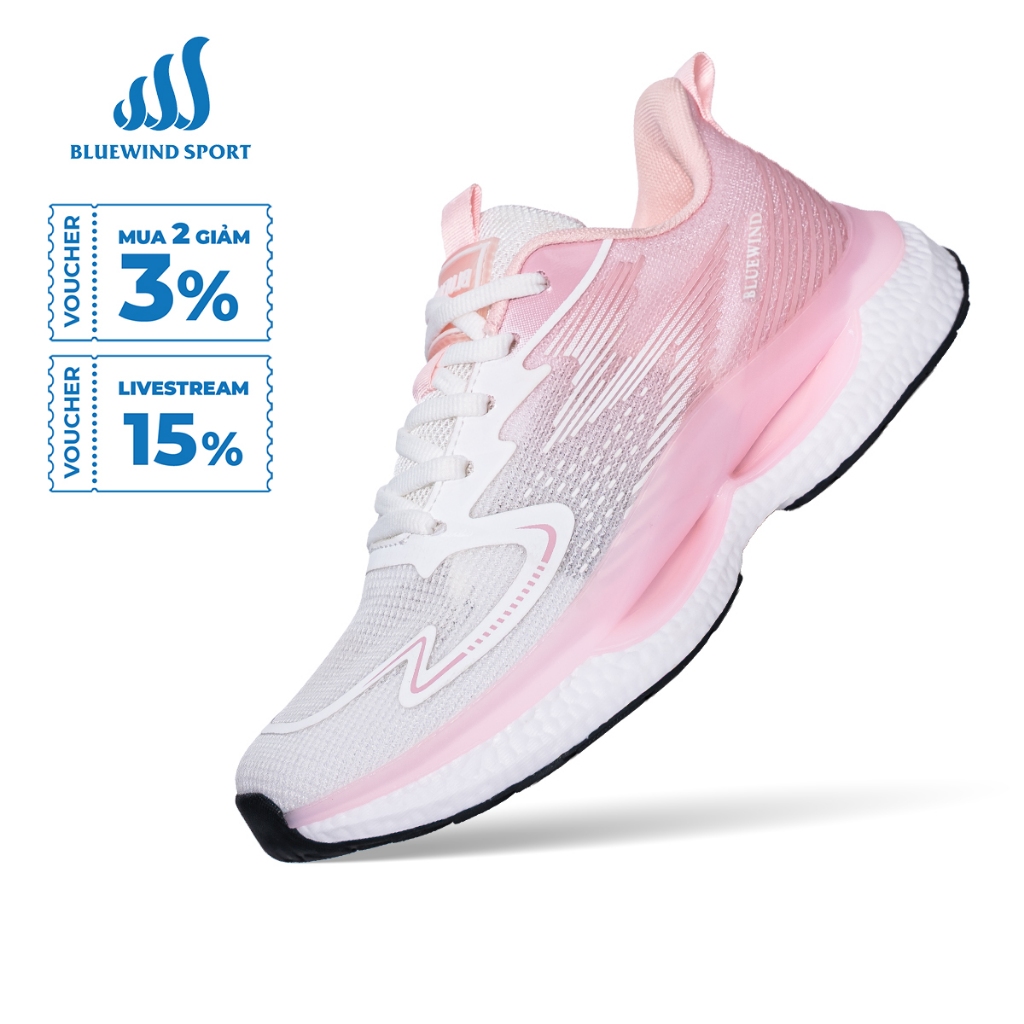 Giày Thể Thao Nữ Bluewind Đế Cao 4.5cm Êm Chân, Phù Hợp Nhiều Phong Cách - 68392