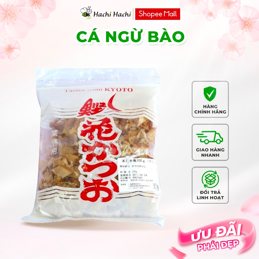 Cá ngừ bào Hanakatsuo Chidori Fukushima Katsuo 100g - Hachi Hachi Japan Shop
