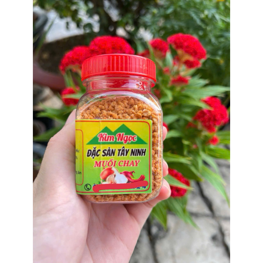 Muối ớt chay 1 hủ 100g (Chay mặn đều dùng được)