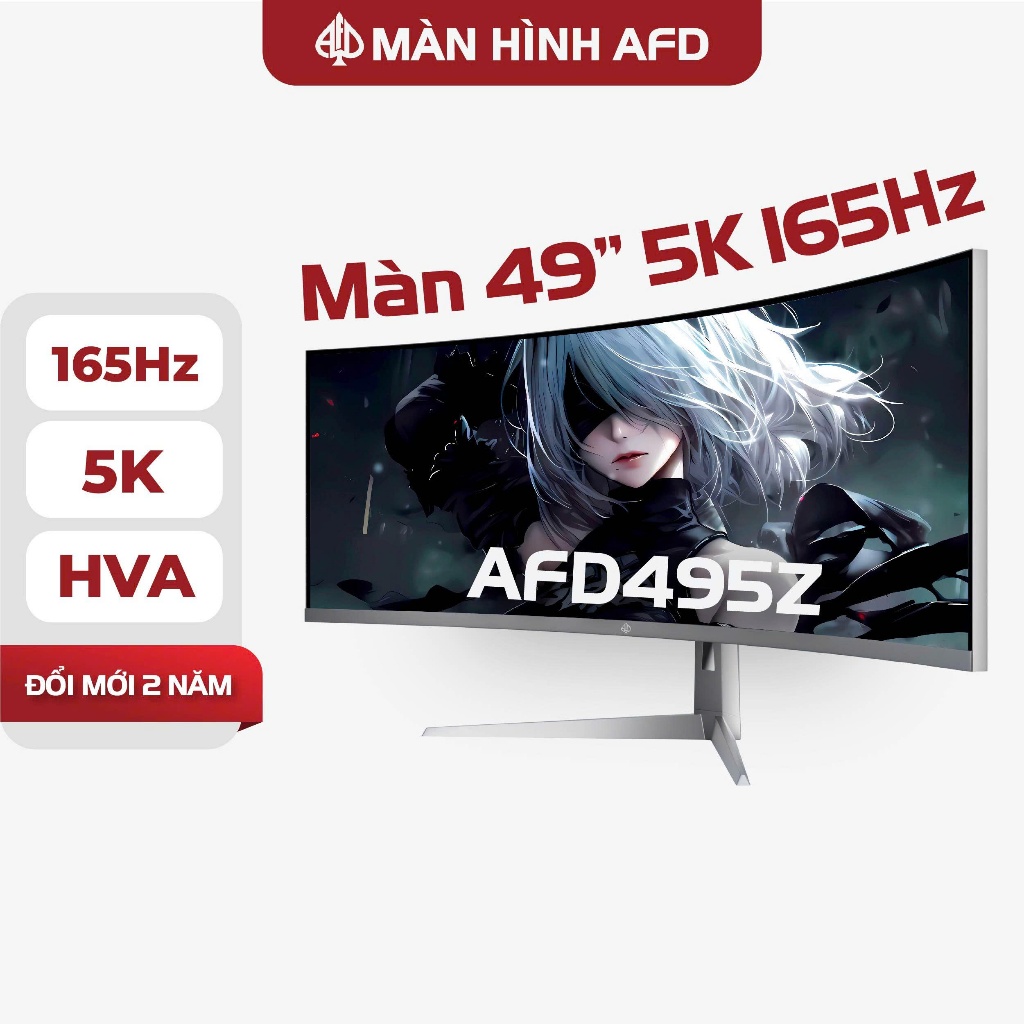 Màn hình máy tính AFD 495G UltraWide 49'' 5K HVA 165hz Cong 1500R - Chuyên Game