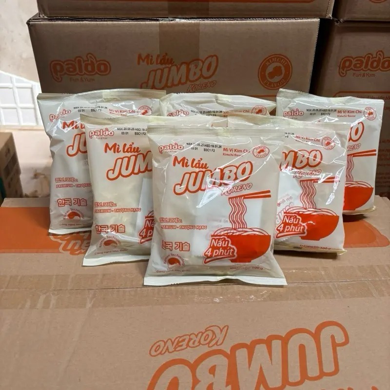 Mì Lẩu Jumbo Kim Chi KORENO