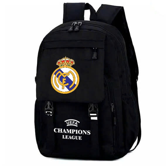 Balo Real Madrid , cặp Real Madrid - balo học sinh Champions League