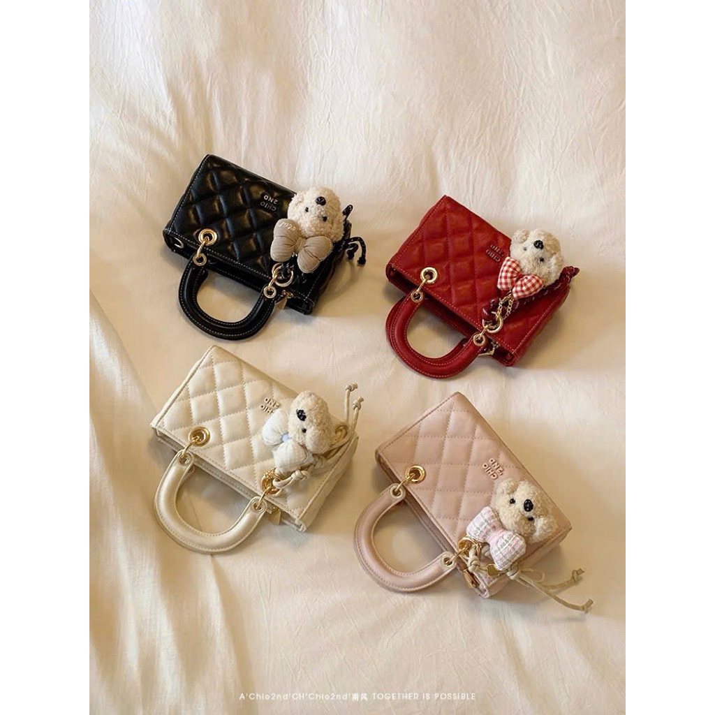 [ Sẵn Hàng L1]i  Túi Trần Ô dáng ngang HS202