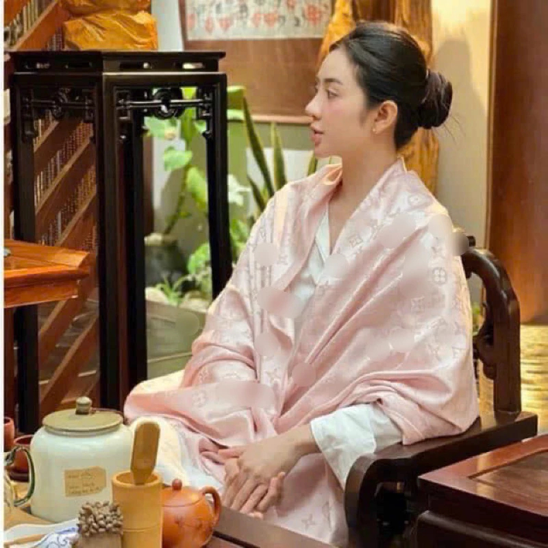 Khăn lụa đũi cao cấp bản dài 70x180cm, khăn lụa eo ví siêu sang