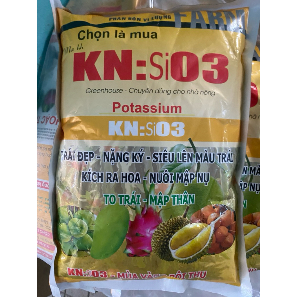 Phân Bón Vi Lượng Kali Nitrate KN:si03: 13-0-46 Siêu Đậm Đặc (Gói 2kg)