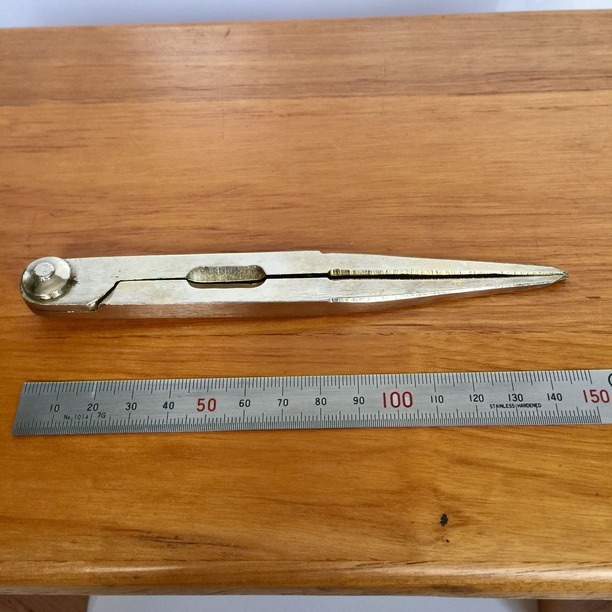 Comba thép không gỉ dài 15cm_hàng Nhật bãi
