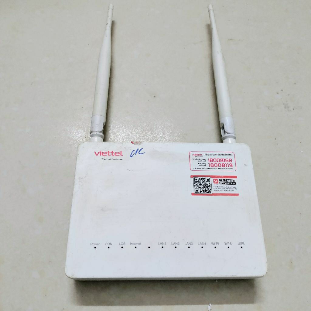 Modem viettel ZTE ZXHN F616 bán thợ không kèm adapter
