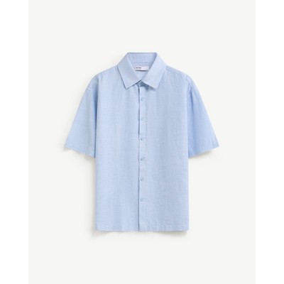 Áo Sơ Mi Tay Ngắn Cotton Linen Form Loose - Routine 10S25SHS025