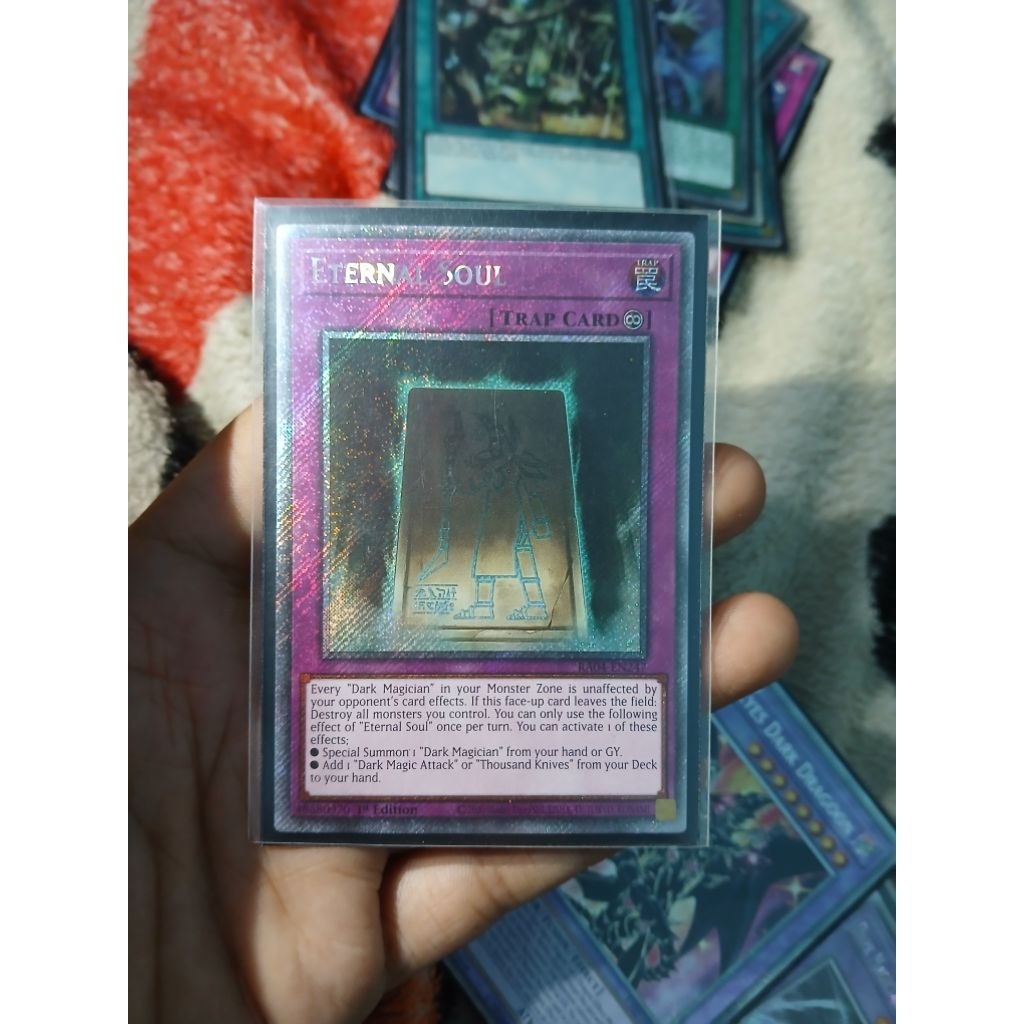 [Yugioh Biên Hòa Store] 1 lá thẻ bài Eternal Soul - RA04-EN247 - Platinum Secret Rare - 1st