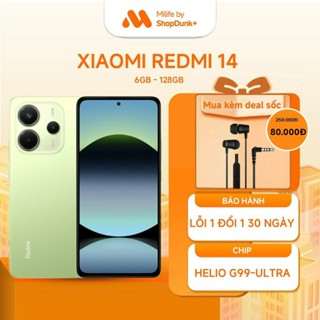 Điện Thoại Xiaomi Redmi Note 14 6GB 128GB Chính Hãng BH 18 Tháng