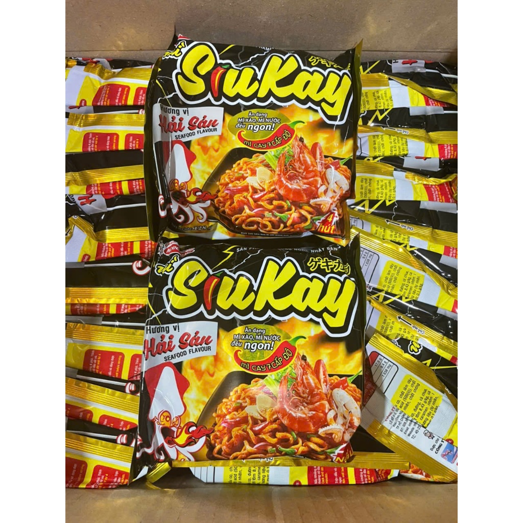 Combo 2 gói mì hải sản SiuKay hải sản ( gói 128g)