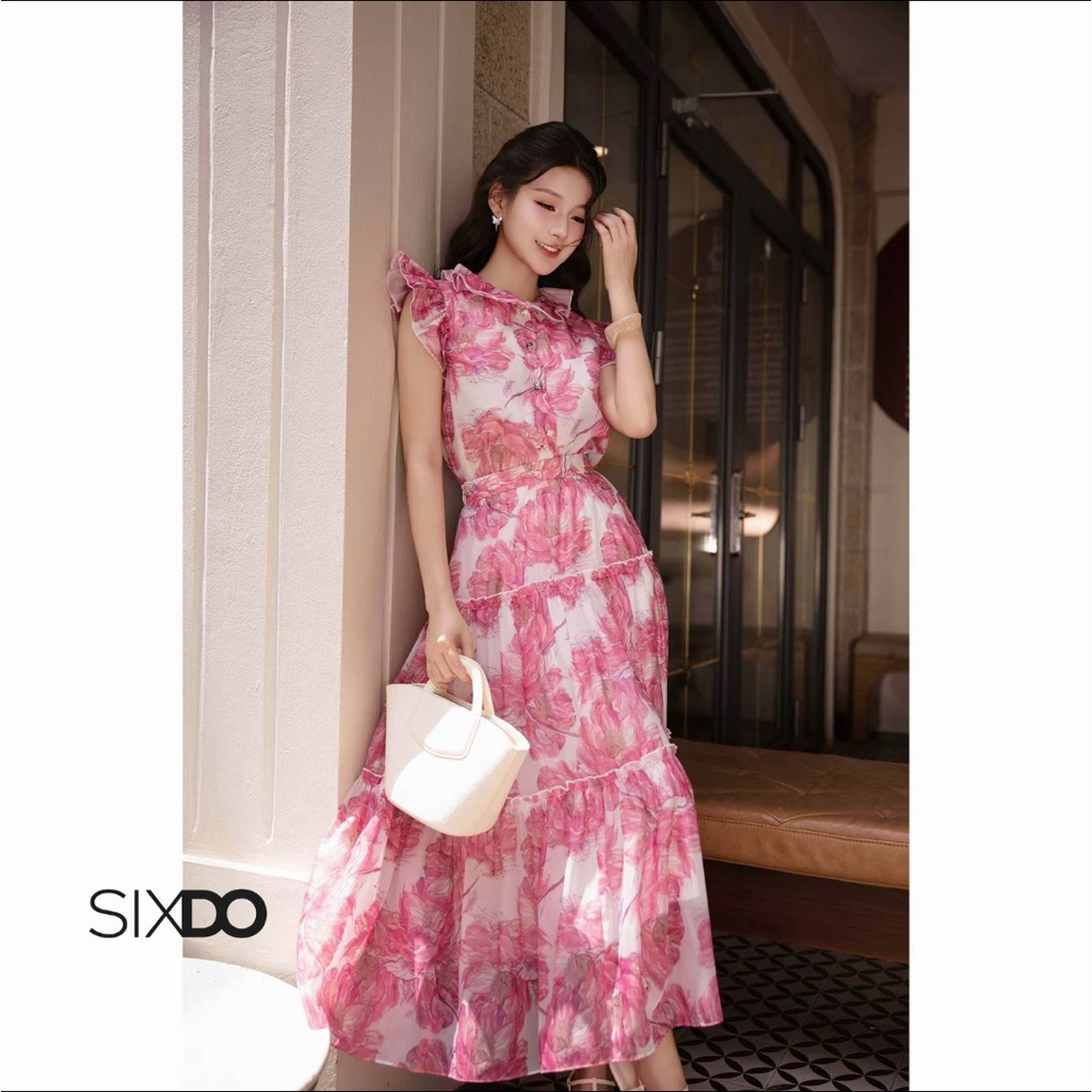 Set váy hồng Sixdo