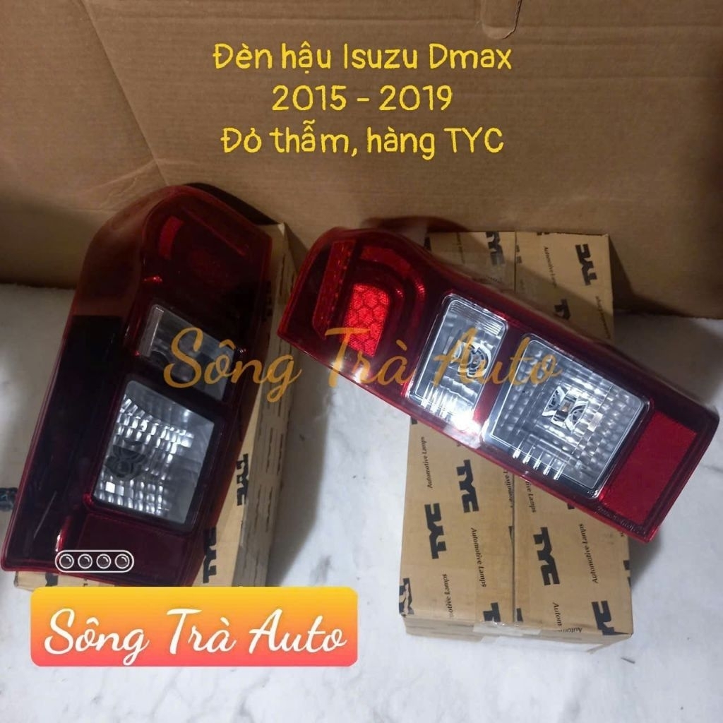 ĐÈN HẬU ISUZU DMAX 2015 - 2019 HÀNG TYC CAO CẤP. ĐÈN PHANH DMAX. TRONG VIDEO LÀ ĐÈN MÀU ĐỎ TƯƠI
