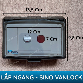Mặt che mưa chống nước cho công tắc ổ điện ngoài trời LiOA, Vanlock cao cấp