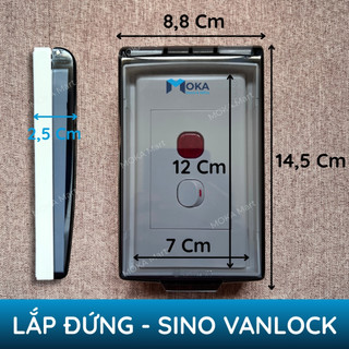 Mặt che mưa chống nước cho công tắc ổ điện ngoài trời LiOA, Vanlock cao cấp