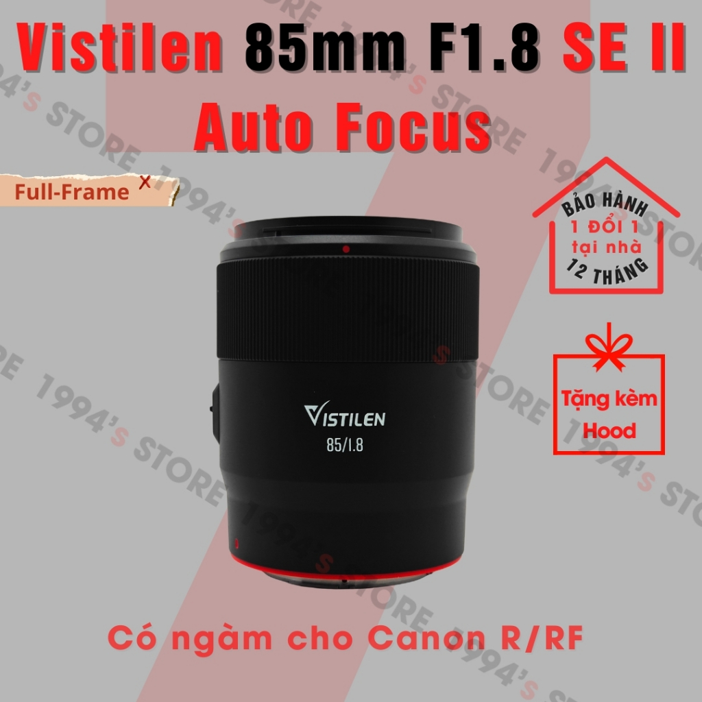 Ống kính Vistilen AF 85mm F1.8 SE II Auto Focus - Lens chuyên chân dung có lấy nét tự động dành cho 