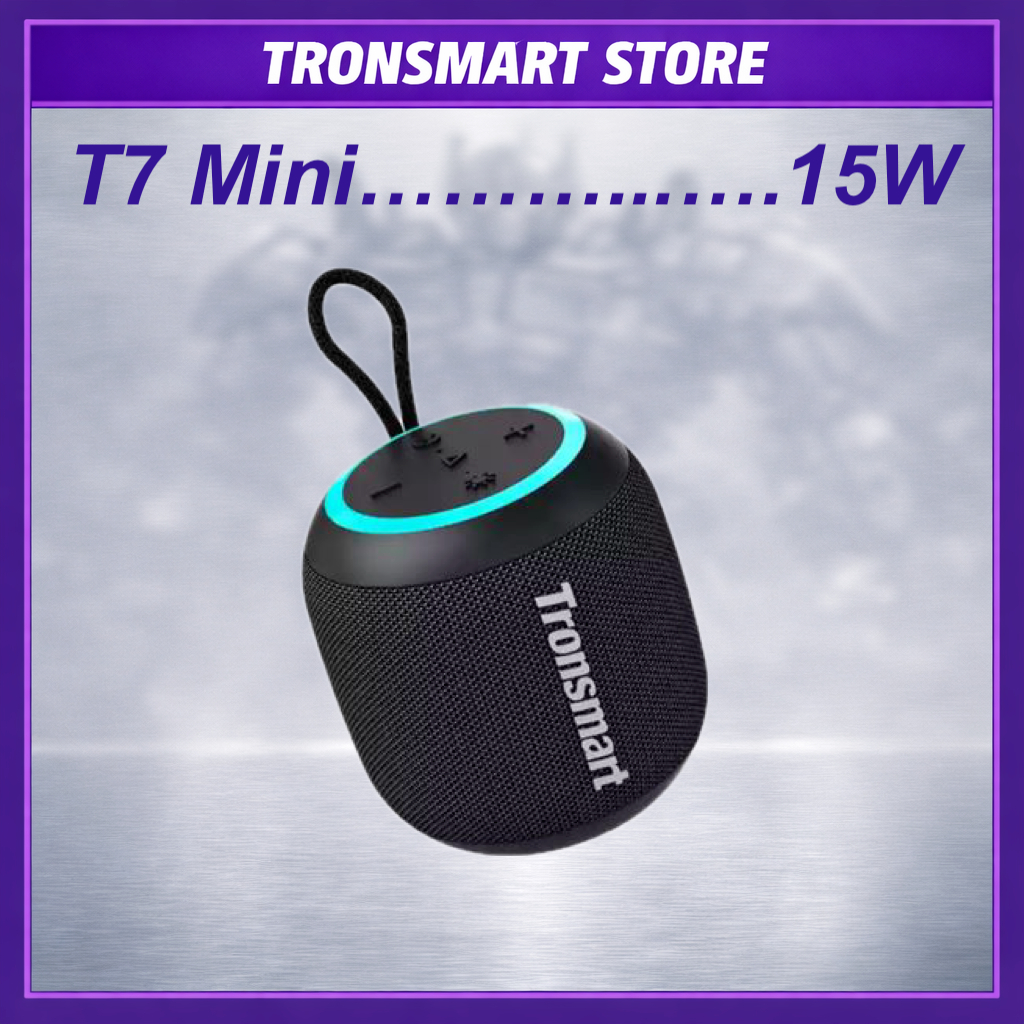 Loa Bluetooth Tronsmart T7 Mini | Công suất 15W | Âm thanh siêu trầm | Chống nước IPX7