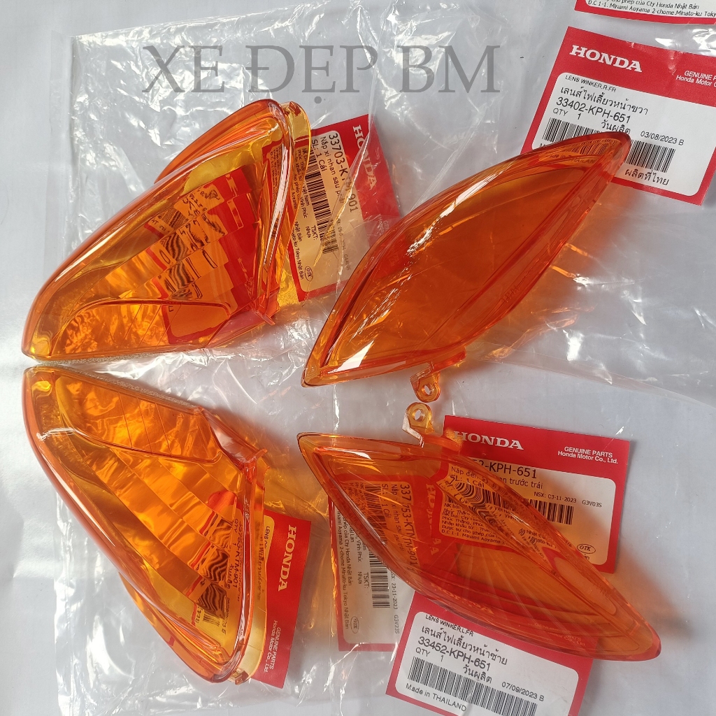 Bộ Nắp Xi Nhan Cam Future 2 Hàng Thái Lan – Chụp Đèn Xi Nhan Future 2 Màu Cam Zin Đẹp