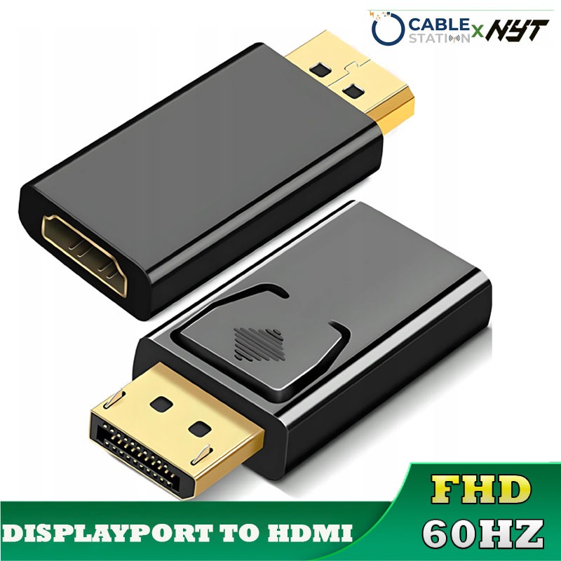 Đầu Chuyển đổi Displayport DP Sang HDMI Hỗ Trợ Video 4K HD | Cable Station