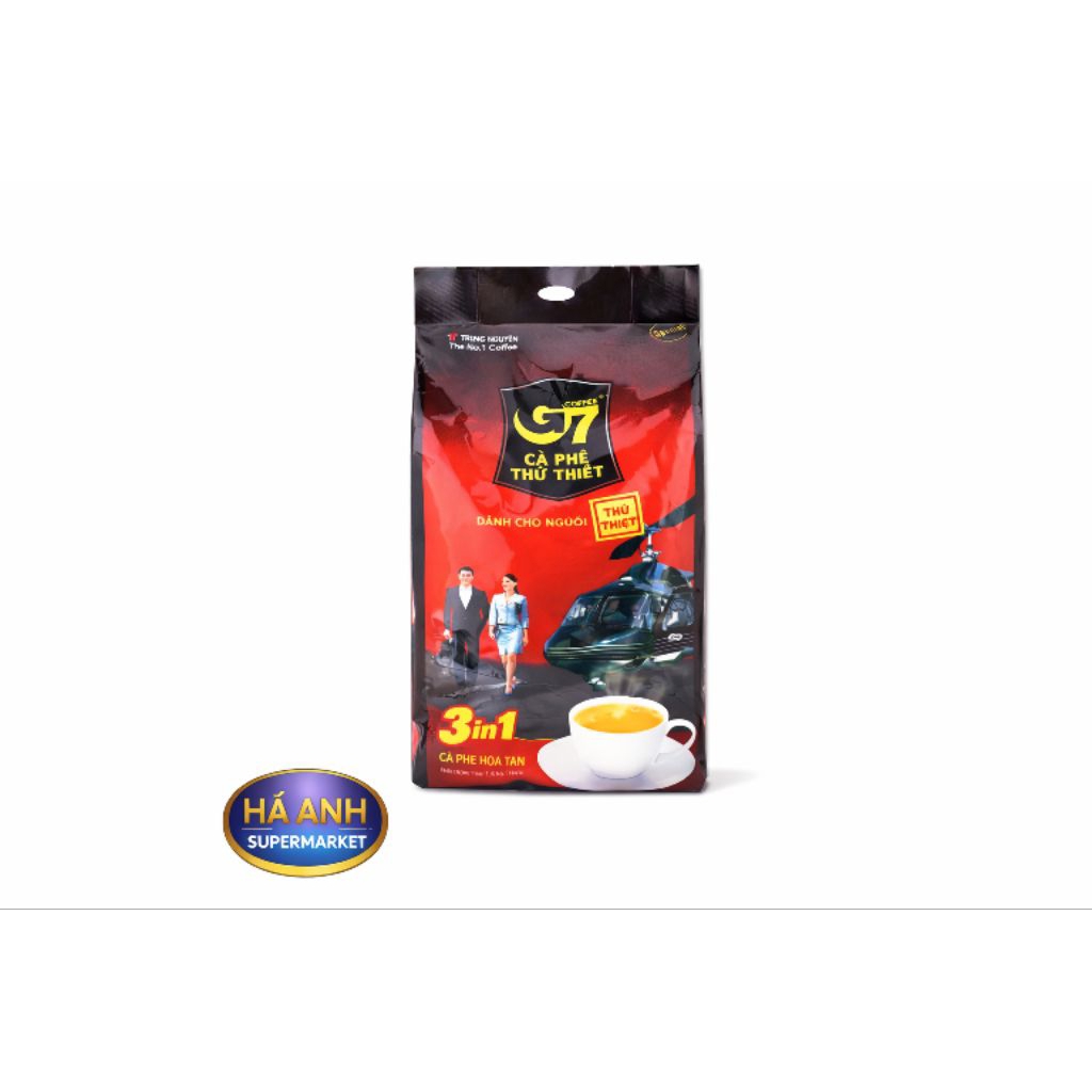 ☕ Cà Phê G7 3in1 Trung Nguyên Bịch 100 Gói – Cà Phê Hòa Tan Đậm Vị – Chính Hãng