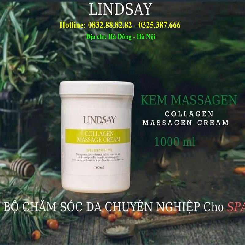Kem masage mặt lindsay, sản phẩm chăm sóc da chuyên nghiệp, chính hãng có hóa đơn