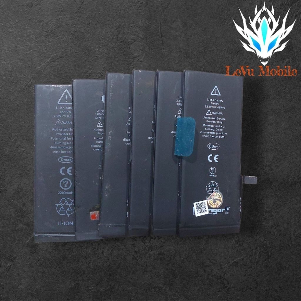 Combo 6 Viên Pin Cũ Dung Lượng Tiêu Chuẩn (1900mAh) Cho 7G