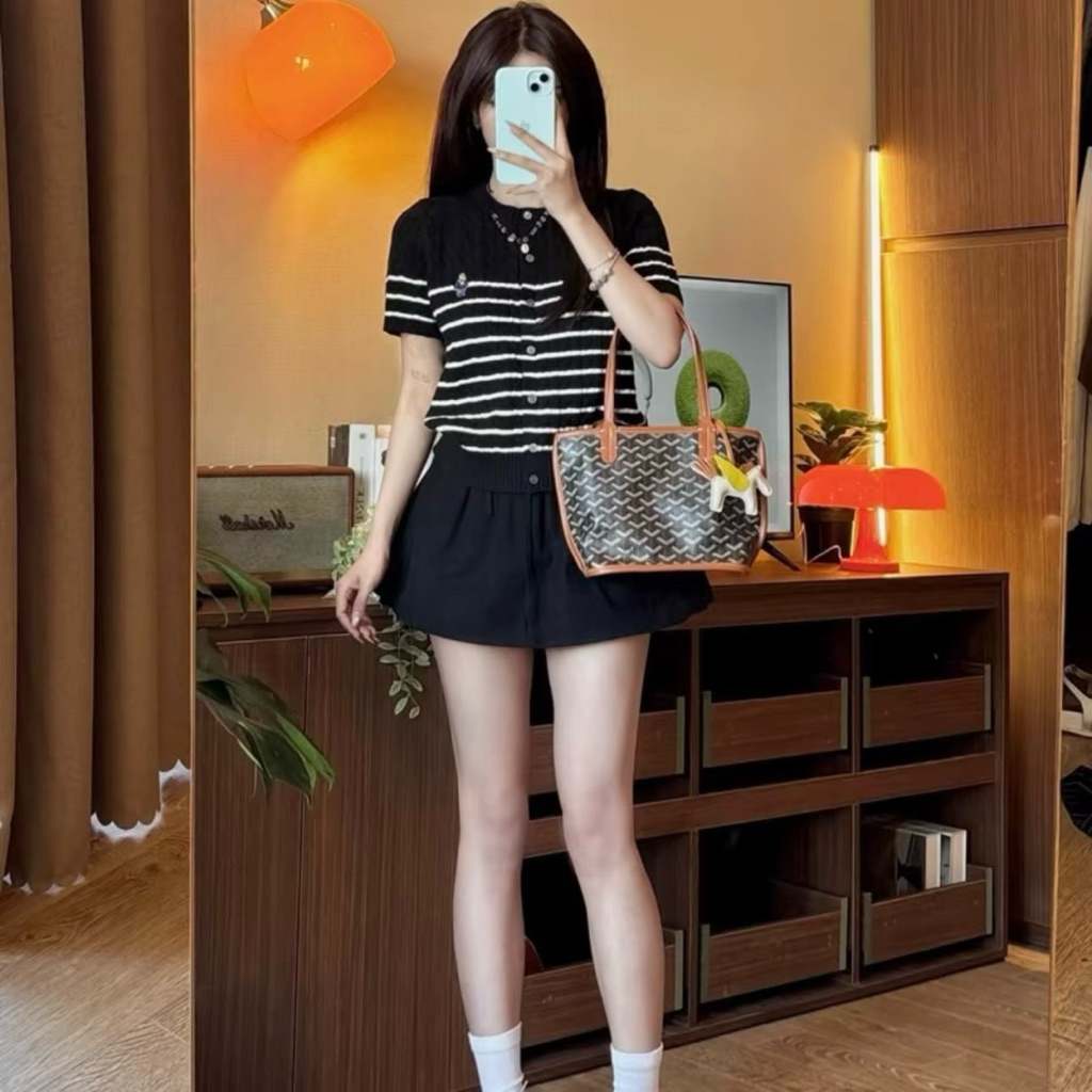 Chân Váy Kaki dáng Ngắn Chữ A dây rút dáng xoè CV0303 Có Quần Bảo Hộ Chân váy chữ A chất liệu Kaki mềm dáng xoè | BigBuy360 - bigbuy360.vn