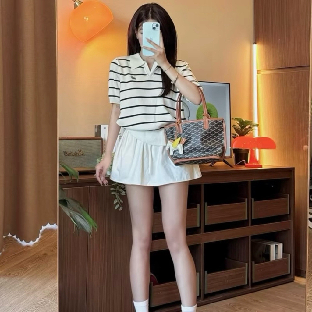 Chân Váy Kaki dáng Ngắn Chữ A dây rút dáng xoè CV0303 Có Quần Bảo Hộ Chân váy chữ A chất liệu Kaki mềm dáng xoè | BigBuy360 - bigbuy360.vn