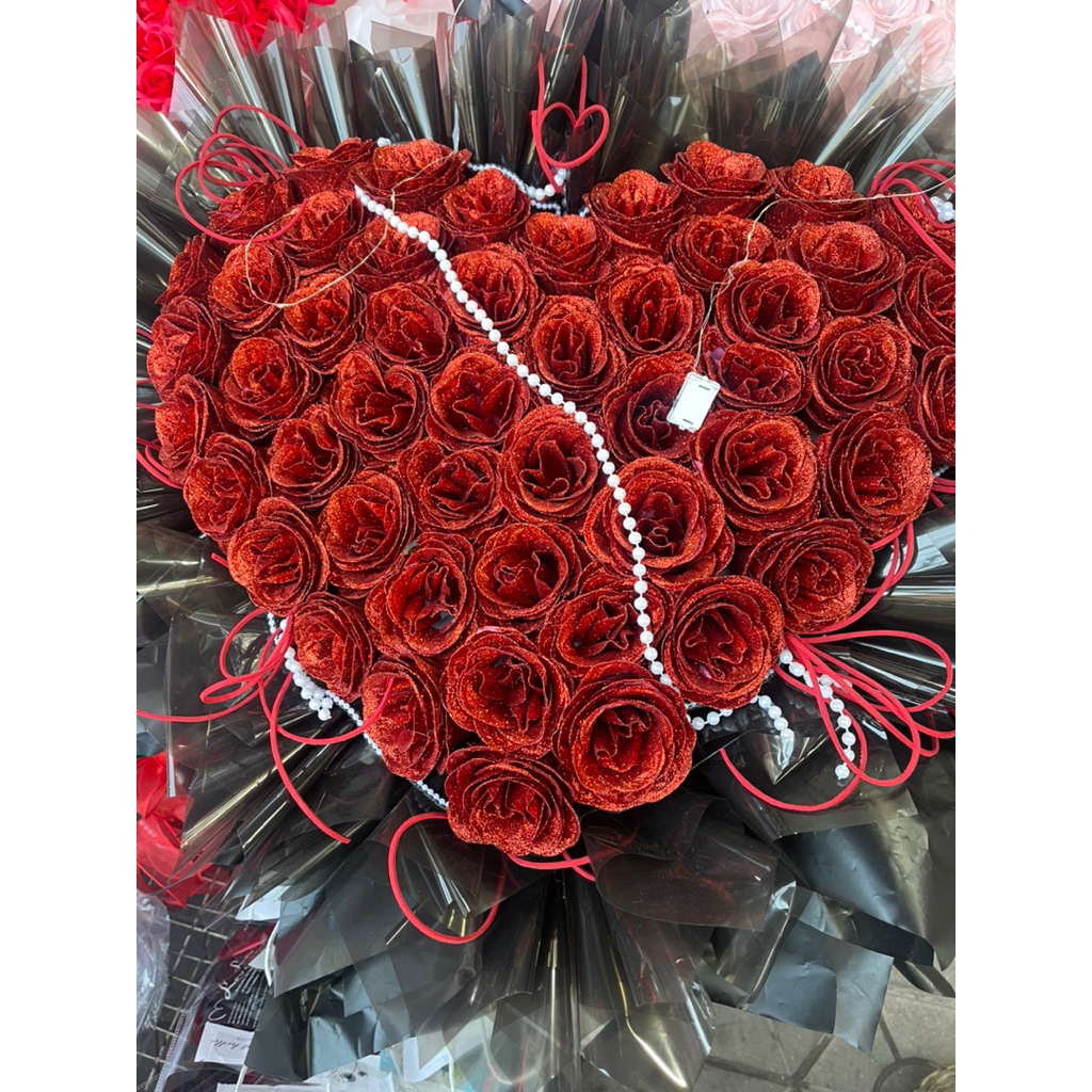 bo hồng trái tim30 bg