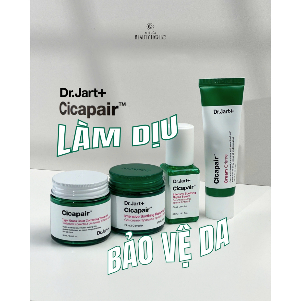 [SALE DỌN KHO DATE 2026] Line dưỡng rau má  DRJART CICAPAIR