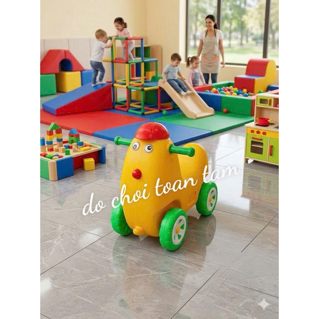 Xe chòi chân nhựa nhập khẩu, giá tốt cho mọi gia đình