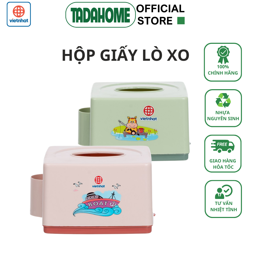 Hộp Đựng Giấy Ăn Nhựa, Hộp Đựng Khăn Giấy, Quán Ăn Việt Nhật 2702 - TADAHOME