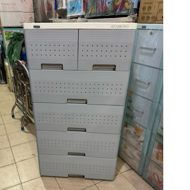 Tủ nhựa duy Tân 5 tầng 7 tấc daimond cao cấp , tủ nhựa 7 tấc duy Tân , tủ nhựa 5 tầng duy Tân