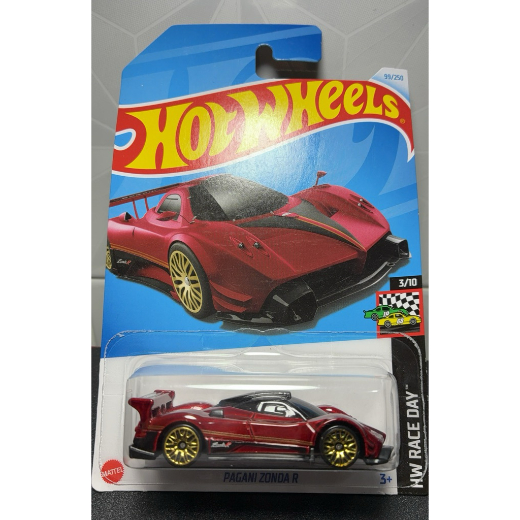 Mô hình xe HotWheels- PAGANI ZONDA R (tỉ lệ 1:64) card Trung