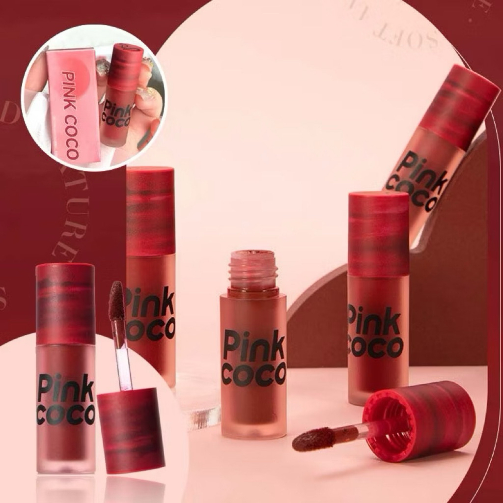 son kem lì pink coco nắp đỏ